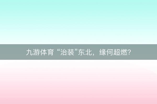 九游体育 “治装”东北，缘何超燃？
